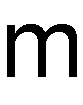 m