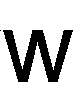 w