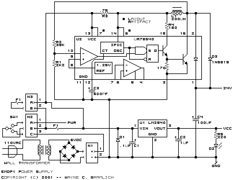 Power Supply Schematic