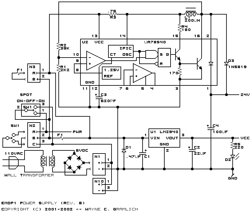 Power Supply Schematic
