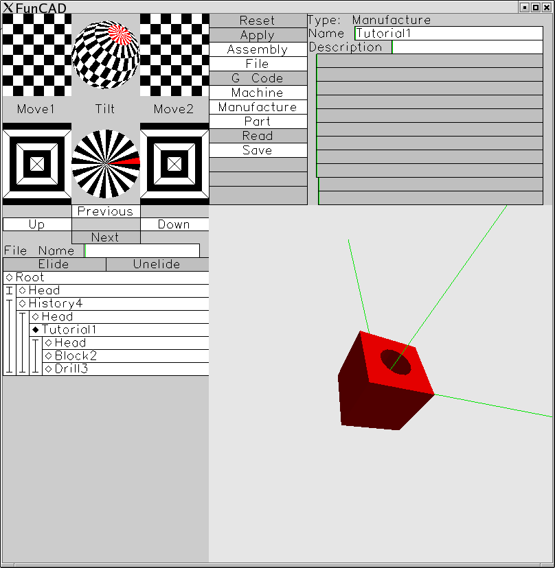 Tutorial1 Node is Selected
