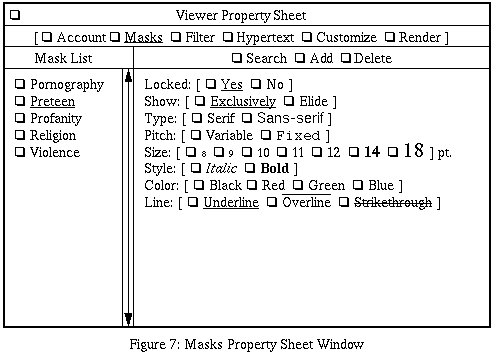 Mask Windaow