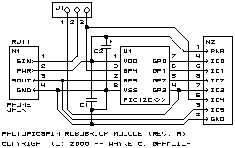 Protopic8pin Schematic