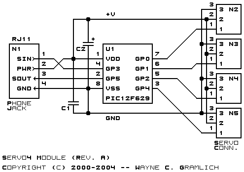 Servo4 Schematic